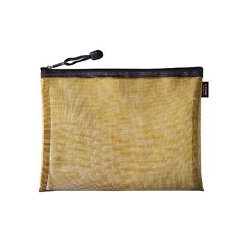 簡單生活-A5金屬尼龍拉鍊袋(金色)系列