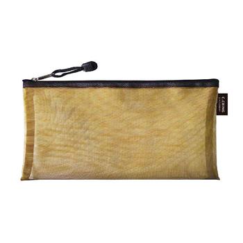 簡單生活-B6金屬尼龍拉鍊袋(金色)系列