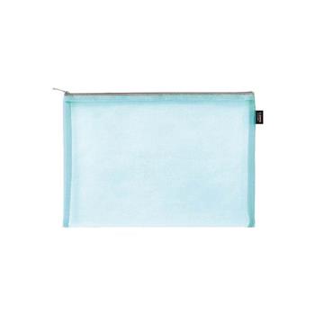 (特價)簡單生活-A4粉彩網紗袋(水綠)