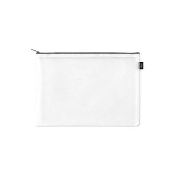 (特價)簡單生活-A4粉彩網紗袋(白)