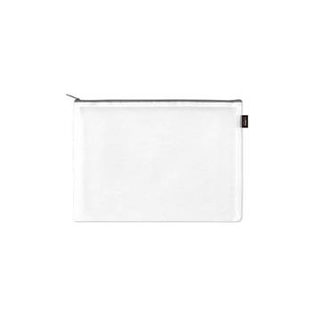 (特價)簡單生活-B5粉彩網紗袋(白)