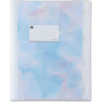 (特價)A3可換封面資料本-20張入/淡藍