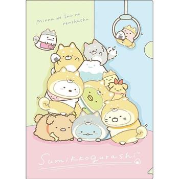 角落小夥伴L型書夾L-柴犬