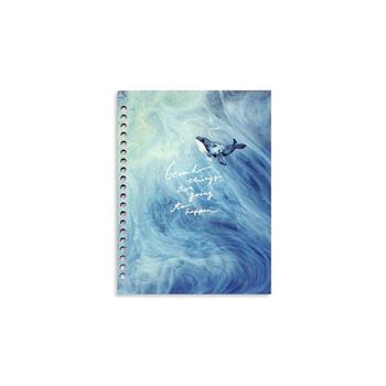 鯨魚系列 20孔簡易封面 藍