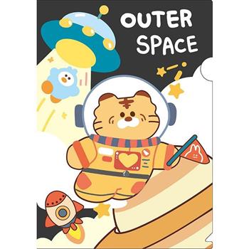 有吉L型書夾B-太空