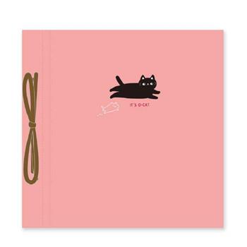 斬形貓 綁繩DIY相本 粉