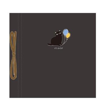 斬形貓 綁繩DIY相本 黑