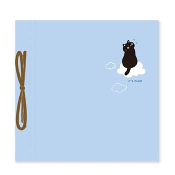 斬形貓 綁繩DIY相本 藍