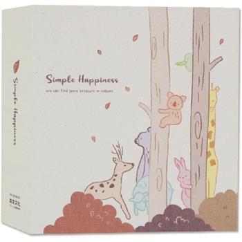 32K2孔單格麻布相本4*6-秋森