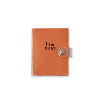 I am Okay 名片金融卡收納本 橘