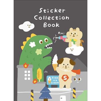 森活趣16K貼紙收集冊B－恐龍