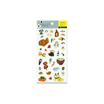 手帳透明貼紙 深夜食堂