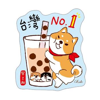 柴之助造型裝飾貼(台灣NO.1)