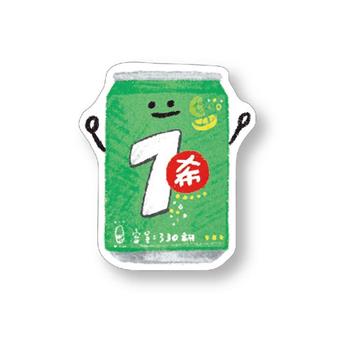 哩哩扣扣造型裝飾貼(七喜)