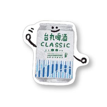 哩哩扣扣造型裝飾貼(台啤)