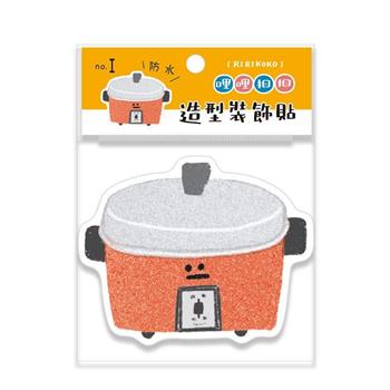 哩哩扣扣防水造型裝飾貼(電鍋)