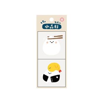 小呸角裝飾水晶貼2入(包子本丸)