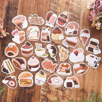 Dimanche 和紙貼紙組 [喵喵點心鋪]