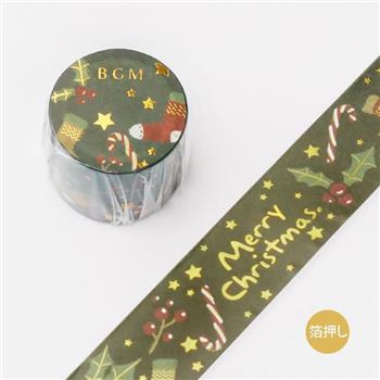 【BGM】聖誕限定和紙膠帶-聖誕節【金石堂、博客來熱銷】