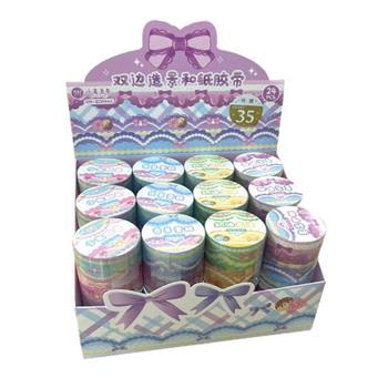(特價) 簡單生活兩用手帳紙膠帶(奶油花邊)