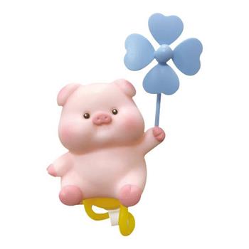 (特價) 簡單生活風車裝飾公仔(小豬)
