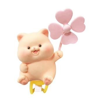 (特價) 簡單生活風車裝飾公仔(小貓)