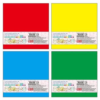 角落小夥伴蠟光教學色紙300入D