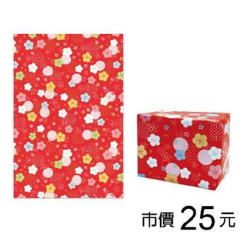 2K喜慶包裝紙-飄櫻舞