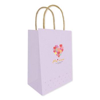 Me time 中紙袋 紫