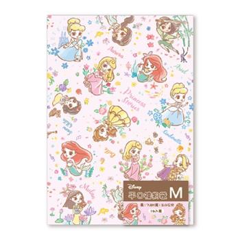 迪士尼平口禮物袋16入-公主系列