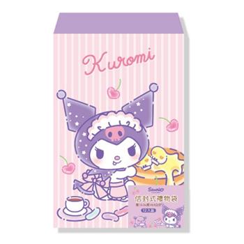 (特價)三麗鷗信封式禮物袋大-12入/束，酷洛米鬆餅