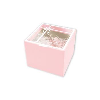 簡約櫥窗 禮物盒 迷你 粉