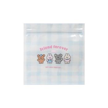 簡單生活-可愛夾鏈袋6入(動物朋友)