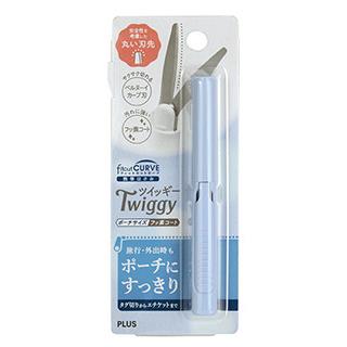 PLUS 迷你攜帶式筆型剪刀-藍【金石堂、博客來熱銷】