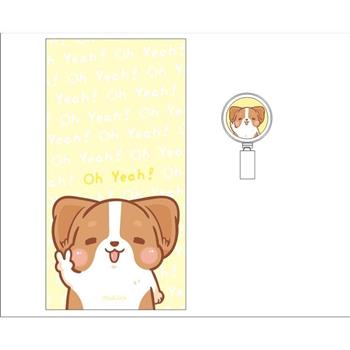 伸縮扣夾(柯基犬卡卡)