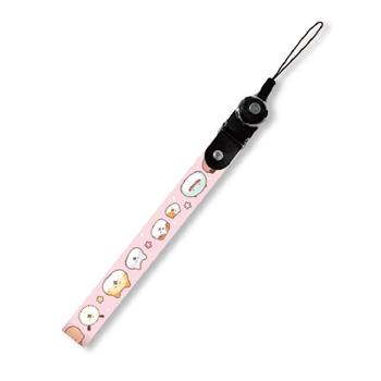 胖胖星球 萬用證件背帶 短版 粉