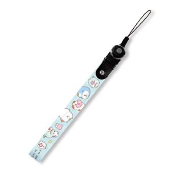 胖胖星球 萬用證件背帶 短版 藍