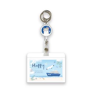 好事生活伸縮證件卡夾套組(輪船)