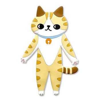 O Cat 多功能吸鐵掛鉤手機座 橘