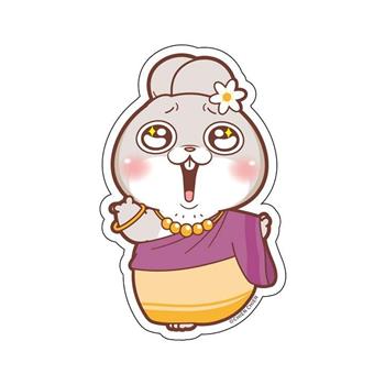 好想兔_創意磁鐵(泰國兔)