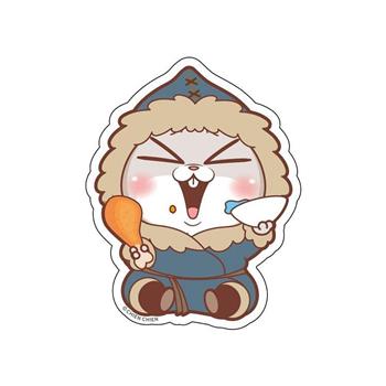 好想兔_創意磁鐵(蒙古兔)