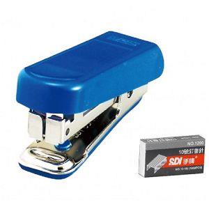 SDI手牌 1111CA 藍 樂活輕鬆型訂書機(附針)【金石堂、博客來熱銷】