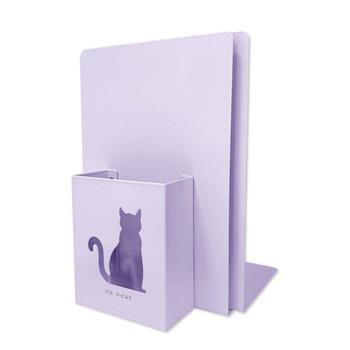 (特價) O Cat 多功能筆筒書檔 紫