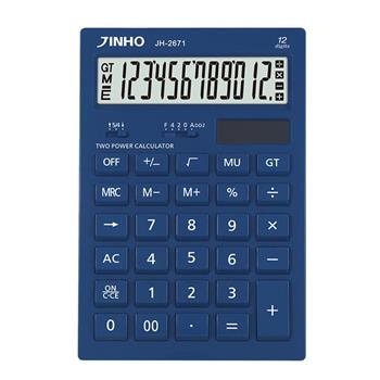 JINHO 京禾12位元計算機 JH-2671-B (藍)【金石堂、博客來熱銷】