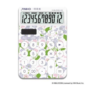 JINHO 京禾12位元印花樂聯名款計算機 JH-2892-12-IV2 (浪漫海芋)