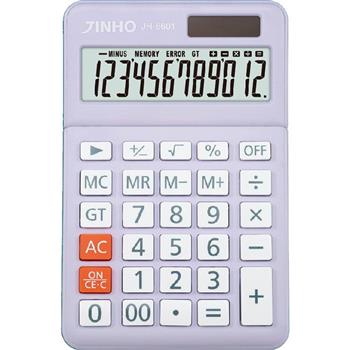 JINHO 京禾12位元計算機 JH-6601-紫