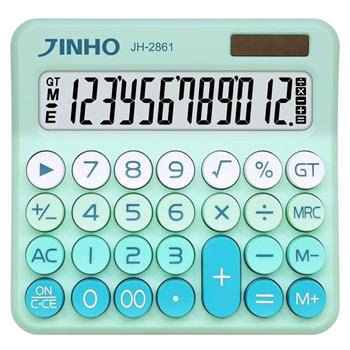 JINHO 京禾12位元計算機 JH-2861-綠