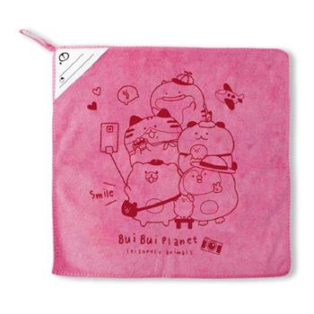 (特價)59 胖胖星球 掛式瞬吸抹布 紅