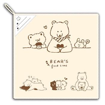 (特價)可掛式細纖維抹布(波波熊米)