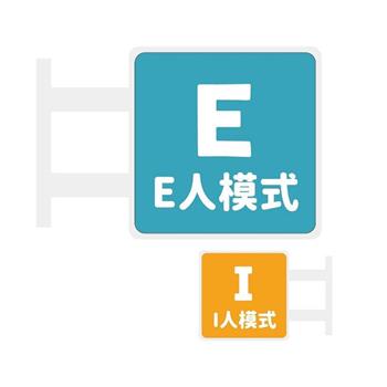 (特價)簡單生活 磁吸發光招牌(人格特質)